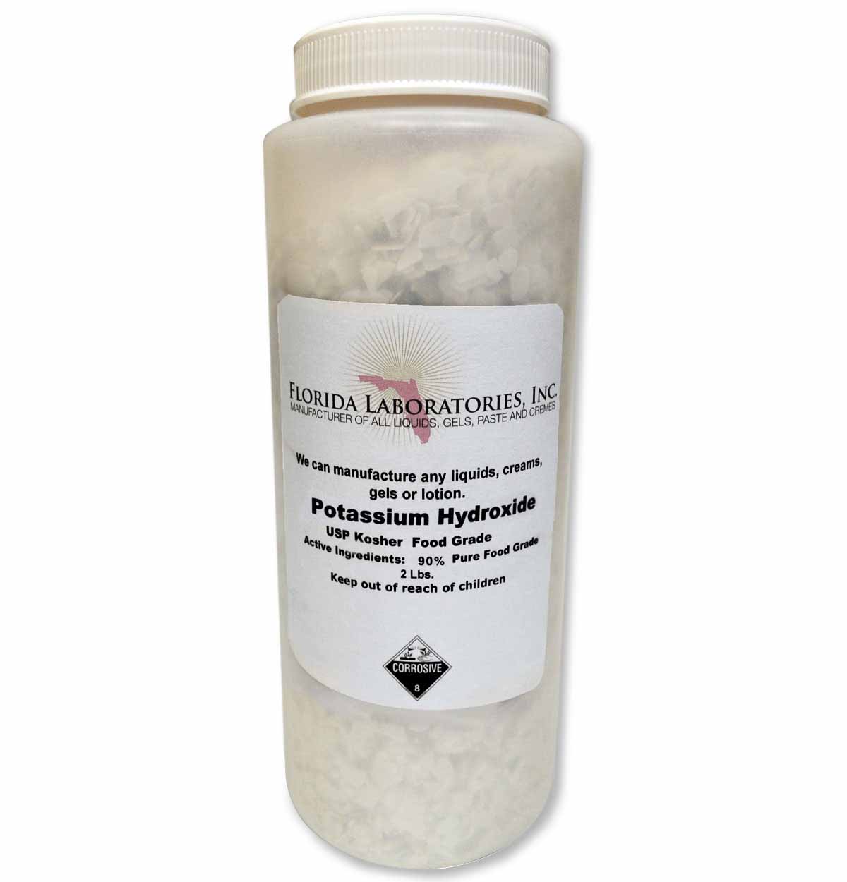 Sodium Hydroxide (Food Grade) 20 Pounds: : Industrial