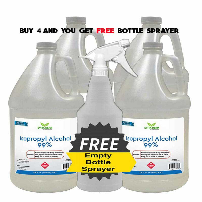 Spectrum Formulas 99.9% Isopropyl Alcohol - GAS ONLY INC STORE