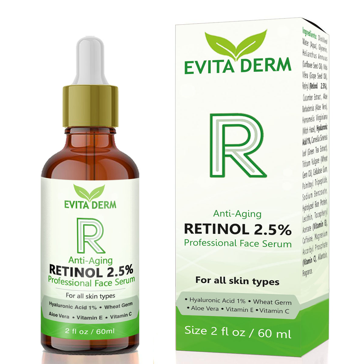 2.5% Retinol Facial Serum