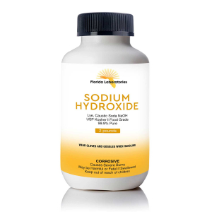 Sodium Hydroxide 2lbs lye food grade Florida FLALAB usa