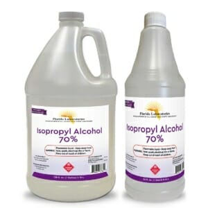 gallon quart bottle isopropyl alcohol 70 flalab florida laboratories