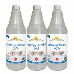 99 percent isopropyl alcohol IPA ISO flalab quart gallon