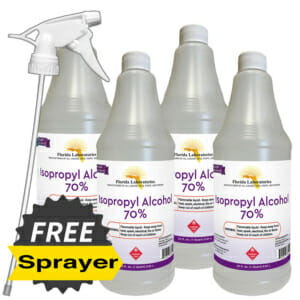 Isopropyl Alcohol 70 FlaLab Florida Spray