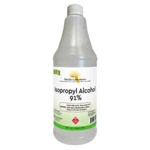 isopropyl alcohol 91% 1 quart FlaLab florida fl
