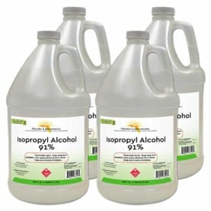 isopropyl alcohol 91% 4 gallon gallons FlaLab florida fl