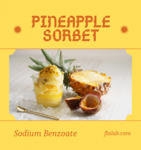 Homemade Pineapple Sorbet