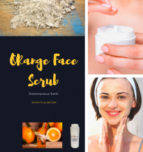 Homemade Orange Face Scrub