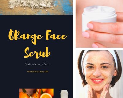 Homemade Orange Face Scrub