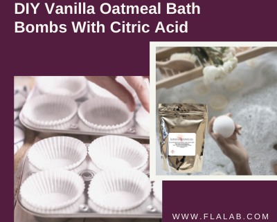 Vanilla bath bomb-citric acid