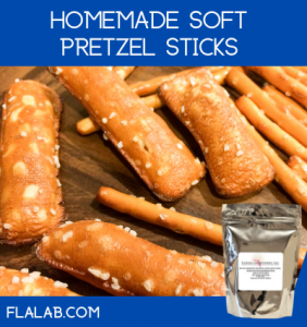 Homemade Soft Pretzel Sticks
