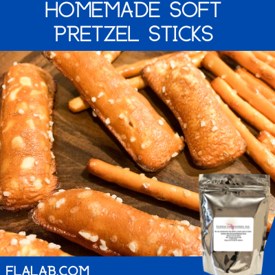Homemade Soft Pretzel Sticks